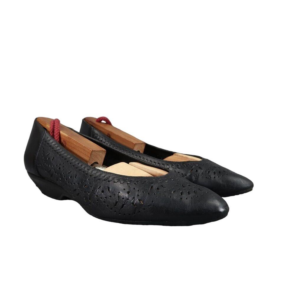 Dr Scholls Shoes Womens 7.5 Loafer Pumps Classic Fashion Leather Comfort Black